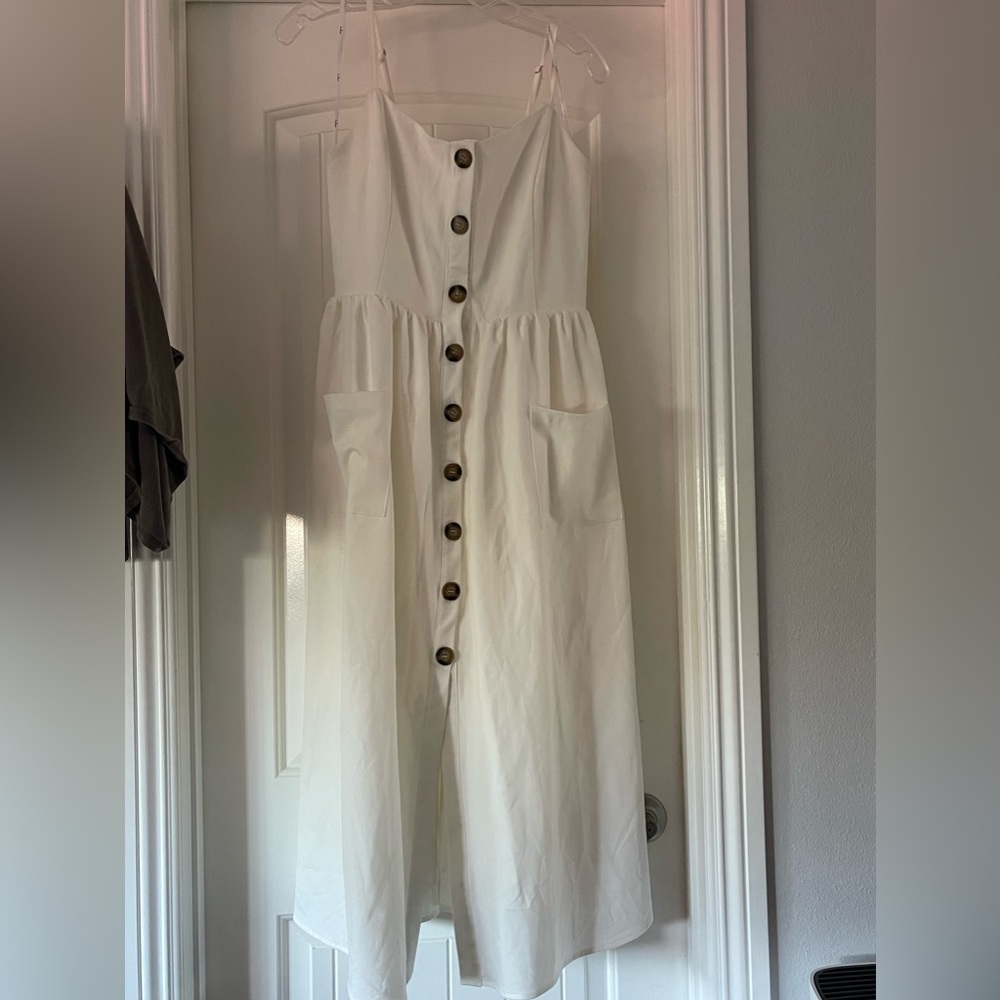 White dress
